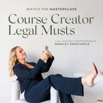 Course Creator Legal Musts