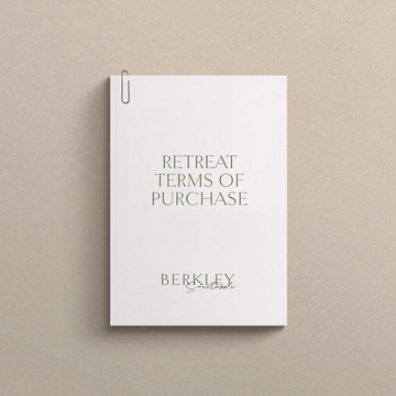 Retreat Terms of Purchase